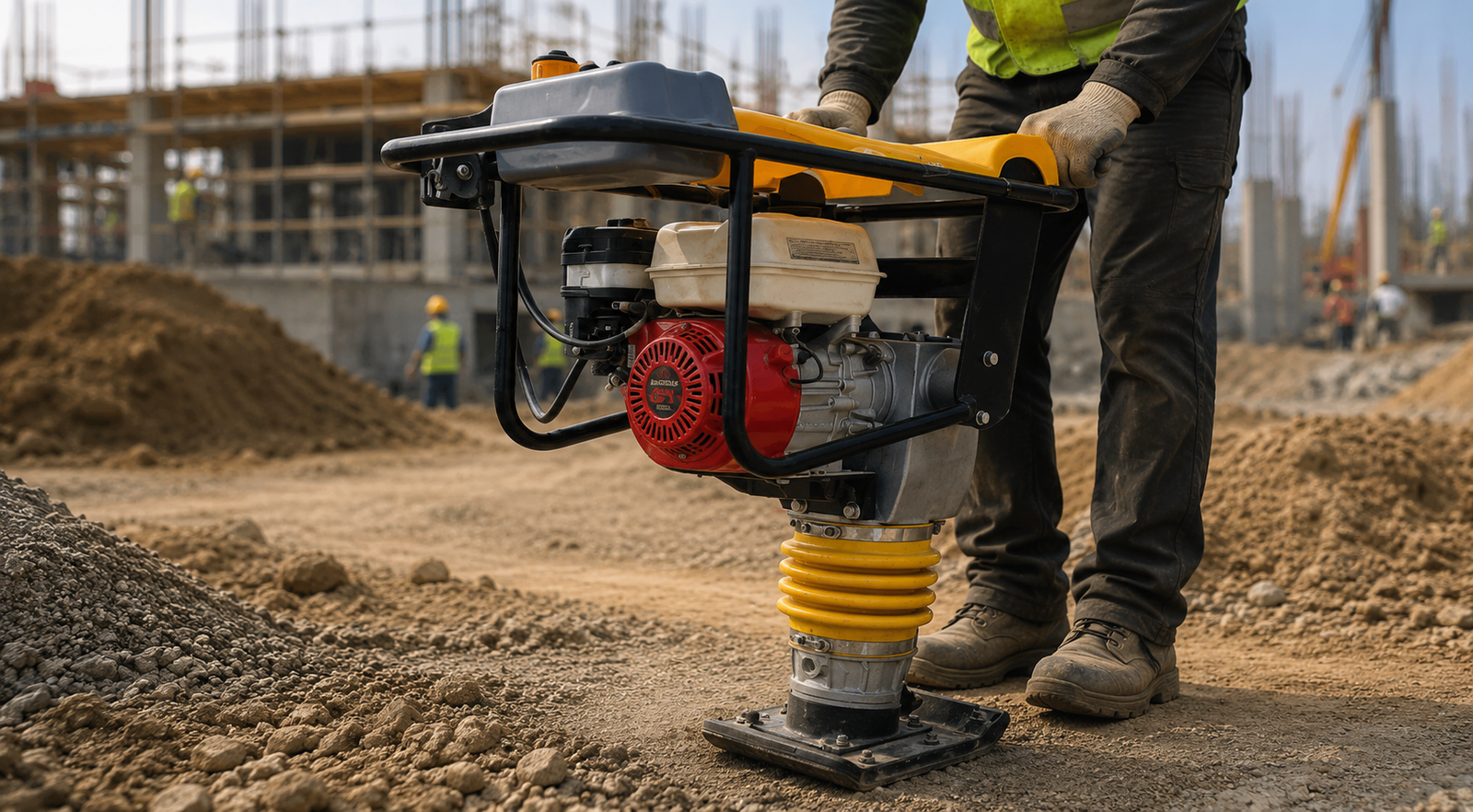 Tamping Rammer Petrol Engine